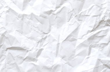 Buruşmuş kağıtlarla kaplanmış yaratıcı bir arka plan..