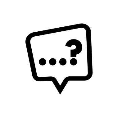 Beyaz arkaplanda soru işareti