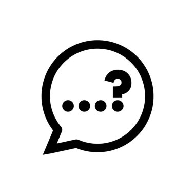 Beyaz arkaplanda soru işareti