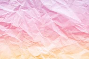 Buruşuk ve buruşuk eski kağıt