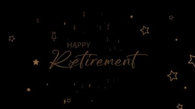 Beyaz arka planda mutlu emeklilik kartları