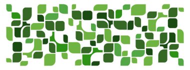 Beyaz Arkaplanda Soyut Geometrik Şekiller