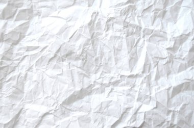 Buruşuk ve buruşuk eski kağıt