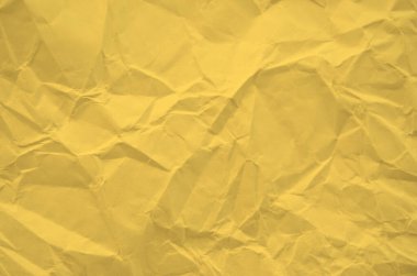 Buruşuk ve buruşuk eski kağıt