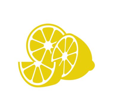 beyaz zemin üzerine limon simgesi