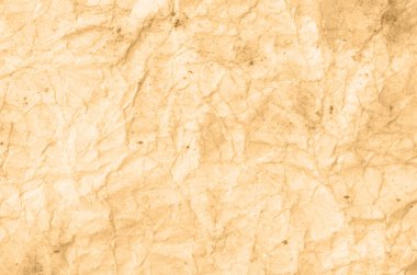 Buruşuk ve buruşuk eski kağıt