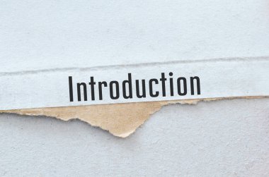 Beyaz üzerine giriş metni