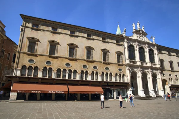 Vicenza Włochy Września 2019 Historyczne Centrum Miasta Vicenza Włochy Września — Zdjęcie stockowe