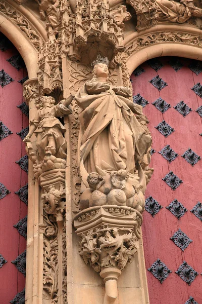 スペイン サラマンカ大聖堂の建築の詳細 — ストック写真