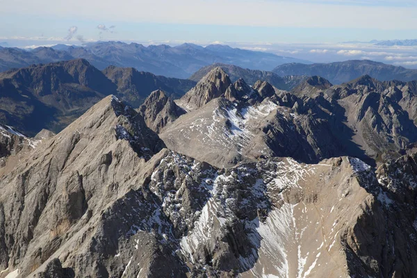 Paisaje Alpino Marmolada Dolomitas Italia —  Fotos de Stock