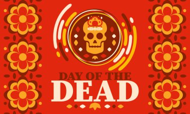Kasım 'da Ölüler Günü. Ölülerin anısına adanmış bir tatil. Yıllık kutlamaları Meksika ve diğer Latin Amerika ülkelerinde yapın. Meksika ve Hispanik gelenek kalıbı ve kafatası dokusu