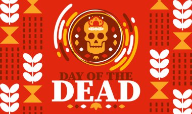 Kasım 'da Ölüler Günü. Ölülerin anısına adanmış bir tatil. Yıllık kutlamaları Meksika ve diğer Latin Amerika ülkelerinde yapın. Meksika ve Hispanik gelenek kalıbı ve kafatası dokusu