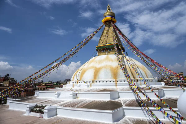 Boudhanath, Nepal Katmandu 'daki Büyük Stupa.