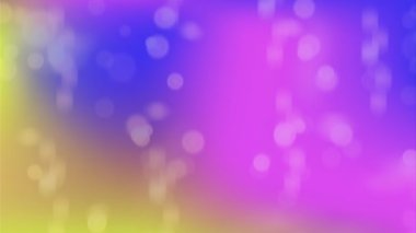 Gradyan soyut renkli suluboya bokeh video arka planı. Kusursuz döngü hareketi video arkaplanı