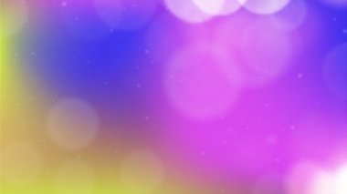 Gradyan soyut renkli suluboya bokeh video arka planı. Kusursuz döngü hareketi video arkaplanı