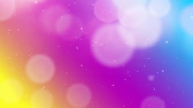 Gradyan soyut renkli suluboya bokeh video arka planı. Kusursuz döngü hareketi video arkaplanı