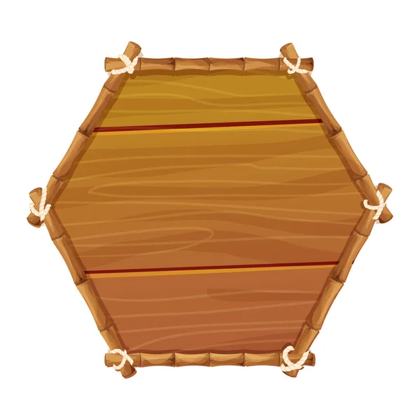 Wooden Box Delivery Container Cartoon Style Game Asset Isolated