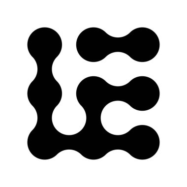 Metal yuvarlak, basit şekil topları. Soyut şekil, beyaz arkaplanda izole edilmiş devasa geometrik sıvılar. Birleştirilmiş sinir hücreleri veya bilgisayar nano. Vektör illüstrasyonu