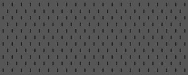 Tahta tahta tahta gri duvarda noktalar, geometrik ızgara deseninde delikler var. Kancalar için delinmiş bir panel. - Evet. Vektör illüstrasyonu