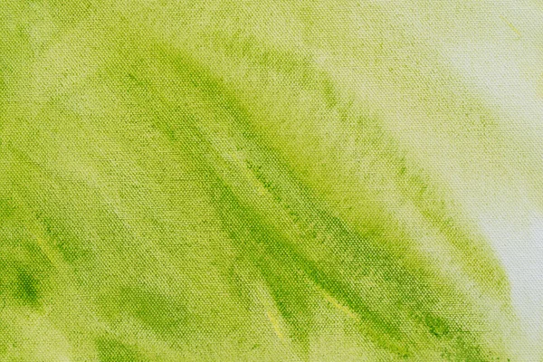 紙の背景色に緑と白の水彩画 — ストック写真