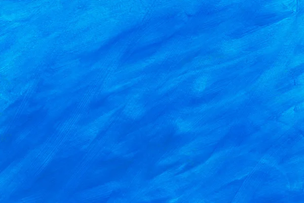 Blue Color Painted Paper Background Texture — Stock Photo, Image