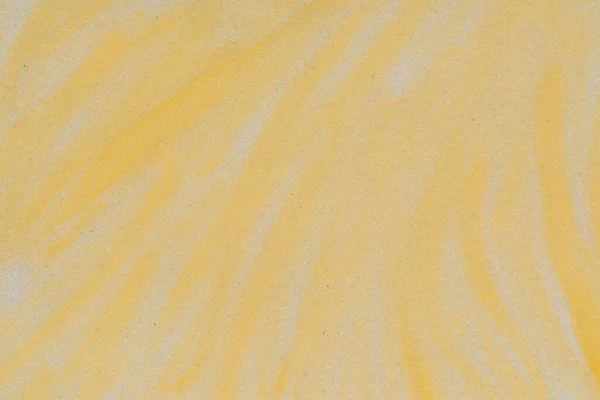 Gelbe Farbe Auf Papier Hintergrund Textur Gemalt — Stockfoto