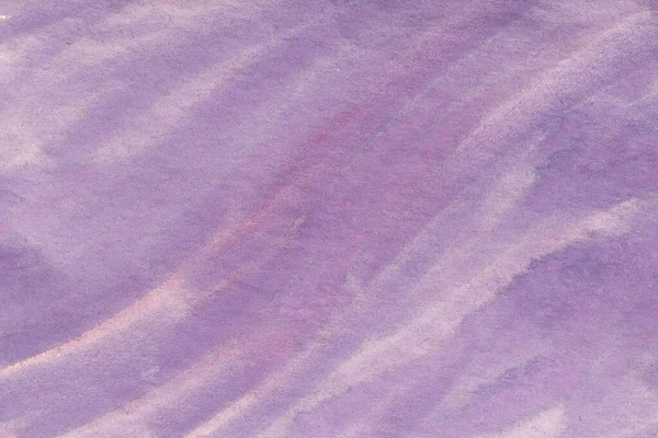 纸纹上紫色水彩画背景 — 图库照片
