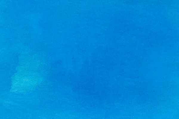 Kağıt Dokusu Üzerine Mavi Boyalı Suluboya Arkaplan — Stok fotoğraf