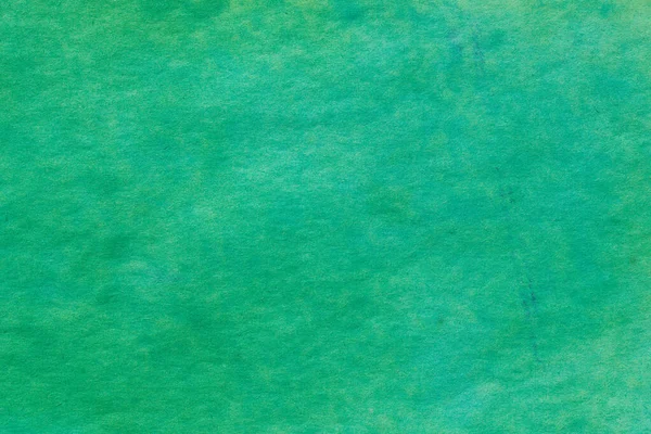 Green Watercolor Painted Background Paper Texture — Stock Photo, Image