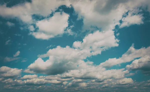 stock image Blue cloudy sky background. Sky texture, abstract nature background