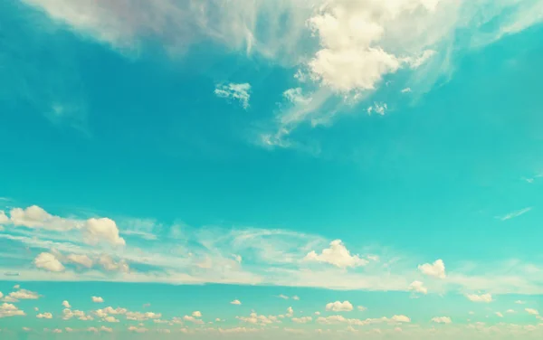 Blauer Bewölkter Himmel Himmel Textur Abstrakte Natur Hintergrund Stockfoto