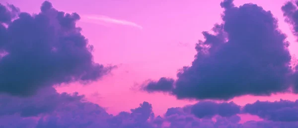 Colorful Cloudy Sky Sunset Gradient Color Sky Texture Abstract Nature — Fotografia de Stock