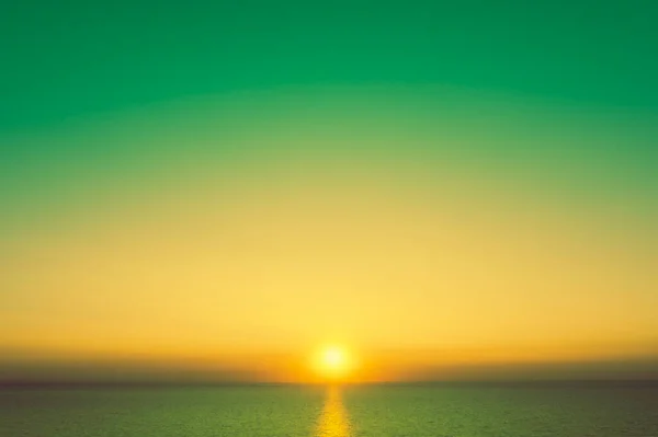 Przylądek Morski Wcześnie Rano Piękny Zimny Wschód Słońca Czystym Niebem — Zdjęcie stockowe