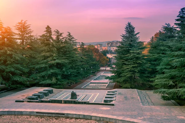 Парк Ваке Тбилиси Грузия Гробница Неизвестного Солдата — стоковое фото