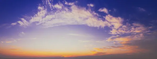 Барвисте Хмарне Небо Заході Сонця Колір Градієнта Небесна Текстура Абстрактний Стокове Зображення