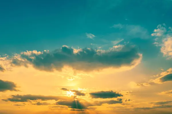 Барвисте Хмарне Небо Заході Сонця Колір Градієнта Небесна Текстура Абстрактний Ліцензійні Стокові Фото