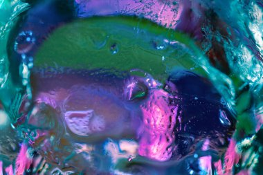 Soyut renkli buz dokusu arkaplanı