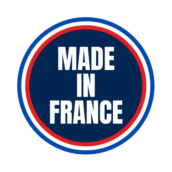 Icona Simbolo Made France — Foto Stock