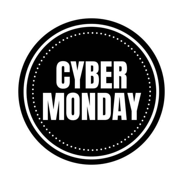 Cyber Monday Symbol Icon — Stock Photo, Image