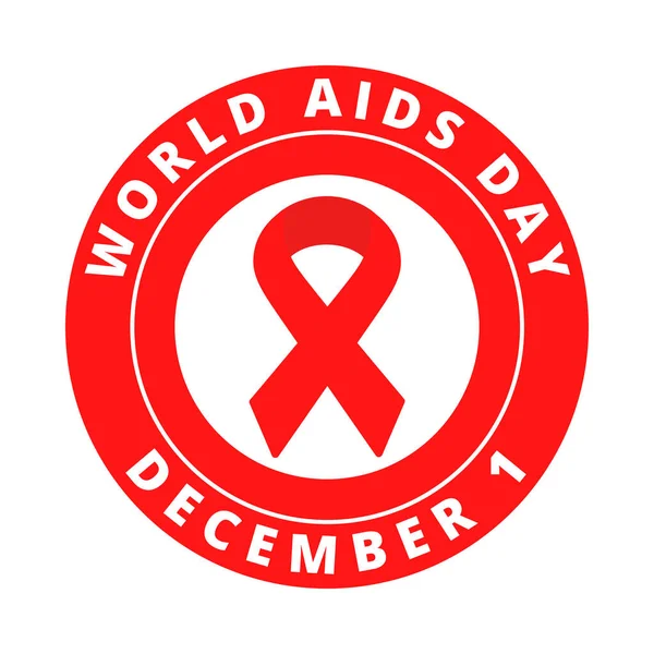 Icône Symbole Journée Mondiale Des Aides — Photo
