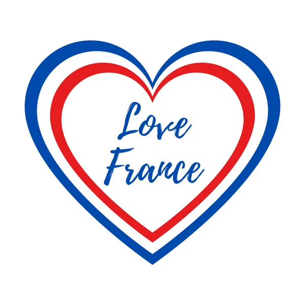Amor Francia Símbolo Icono — Foto de Stock