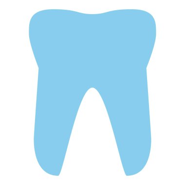 Diş hekimliği simgesi illüstrasyonu