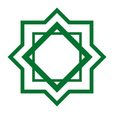 İslam motif simgesi simgesi