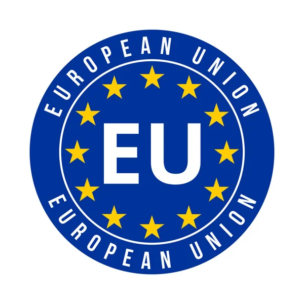Pictogram Symbool Van Europese Unie — Stockfoto