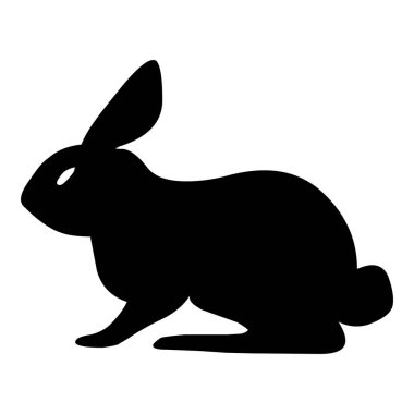 Tavşan sembolü illüstrasyonu