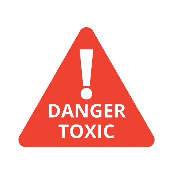 Danger Toxic Symbol Icon — Stock Photo, Image