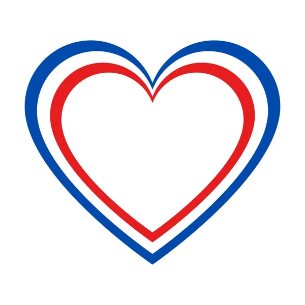 Amor França Símbolo Ícone — Fotografia de Stock