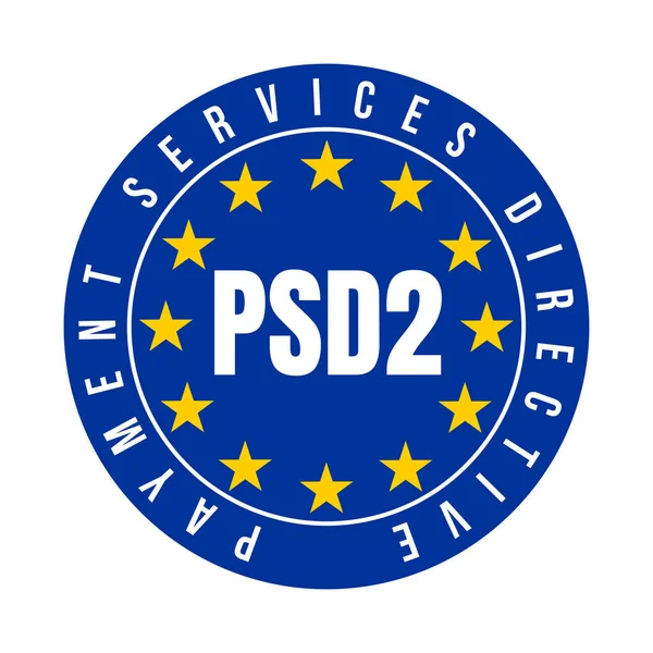 PSD2 payment services directive symbol icon