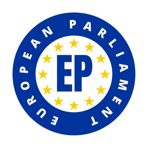 Symbole Parlement Européen Icône — Photo