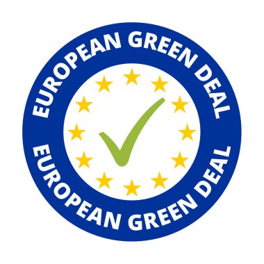 Avrupa yeşil anlaşma simgesi simgesi